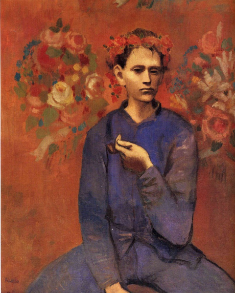 Мальчик с трубкой, Пабло Пикассо, 1905 год