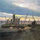 «Известняки на острове Рюген», Каспар Давид Фридрих — описание картины
