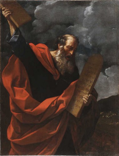 Моисей со скрижалями закона, Гвидо Рени