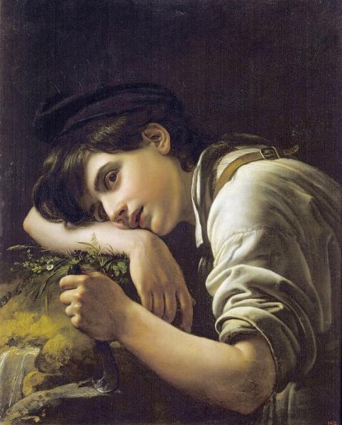 «Юный садовник», Кипренский — описание картины