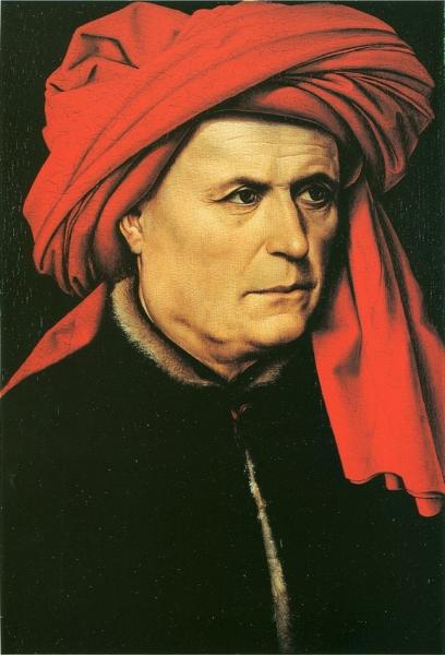 Портрет мужчины, Робер Кампен - описание, около 1435 г