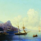Неаполитанский залив, Иван Константинович Айвазовский — описание картины