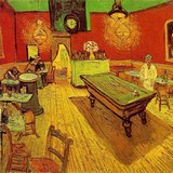 Терраса кафе ночью, Ван Гог, 1888 г