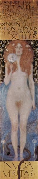 Nuda Veritas (Голая правда), Густав Климт, 1899 г