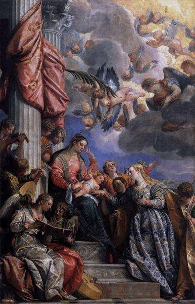 Брак со святой Екатериной, Паоло Веронезе