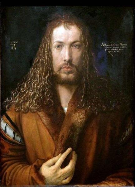 Описание картины Альбрехта Дюрера «Автопортрет в образе Христа»