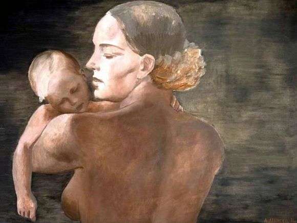 Описание картины Александра Дейнеки «Мать»