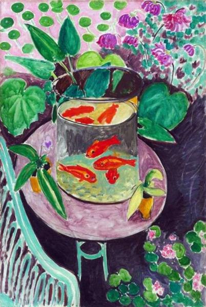 Описание картины Анри Матисса «Красная рыбка»