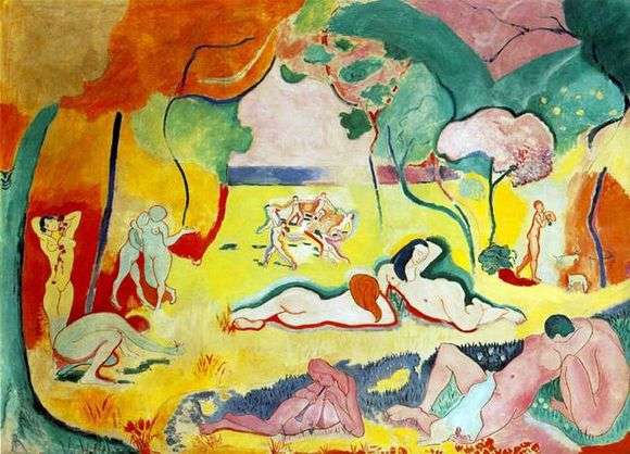 Описание картины Анри Матисса «Радость жизни»