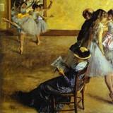 Описание картины Эдгара Дега «Голубые танцовщицы