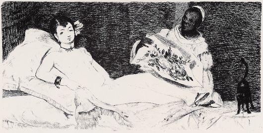Описание картины Эдуарда Мане «Олимпия»