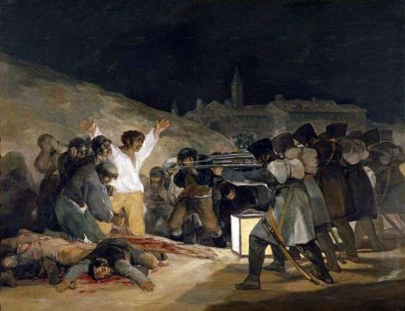 Описание картины Франсиско де Гойи «Воскрешение мятежников»