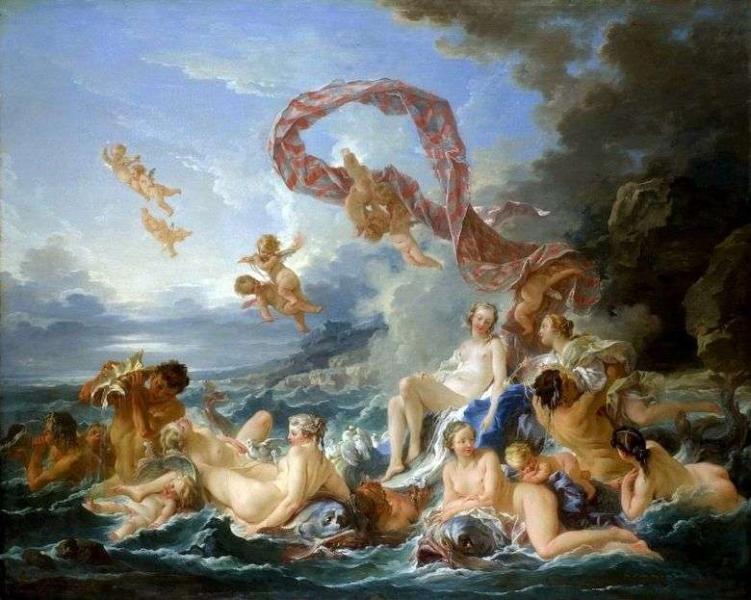 Описание картины Франсуа Буше «Триумф Венеры»