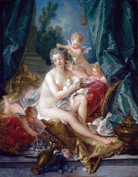 Описание картины Франсуа Буше «Туалет Венеры»