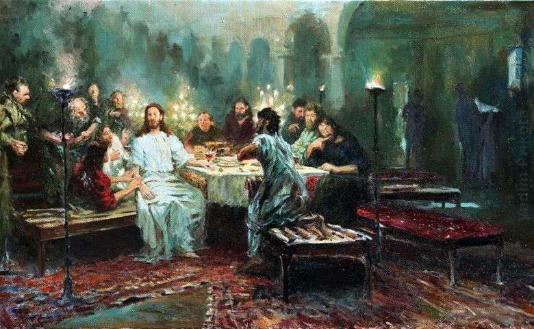 Описание картины Ильи Репина «Тайная вечеря»