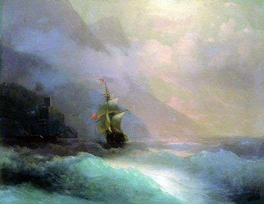 Описание картины Ивана Айвазовского «Морской пейзаж»