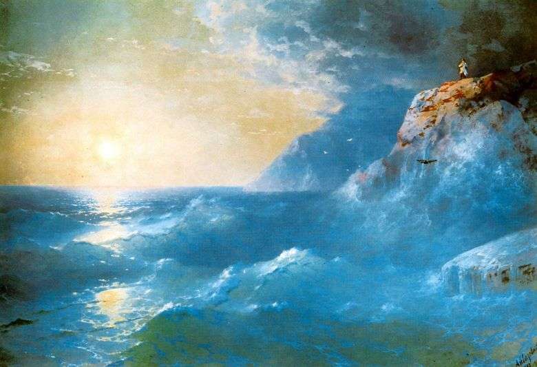 Описание картины Ивана Айвазовского «Наполеон на Святой Елене»