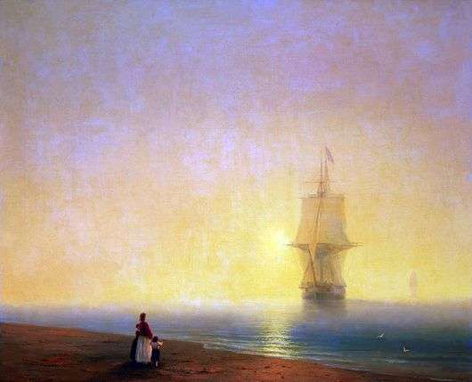 Описание картины Ивана Айвазовского «Утро на море»