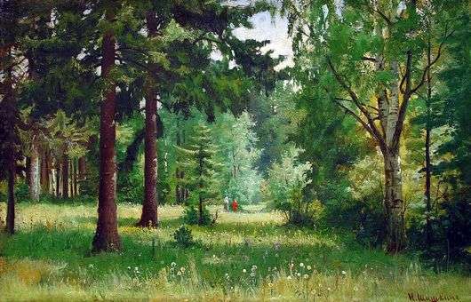 Описание картины Ивана Шишкина «Дети в лесу»