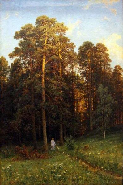 Описание картины Ивана Шишкина «На опушке соснового леса»