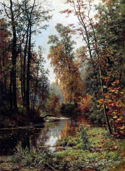 Описание картины Ивана Шишкина «Осенний пейзаж»