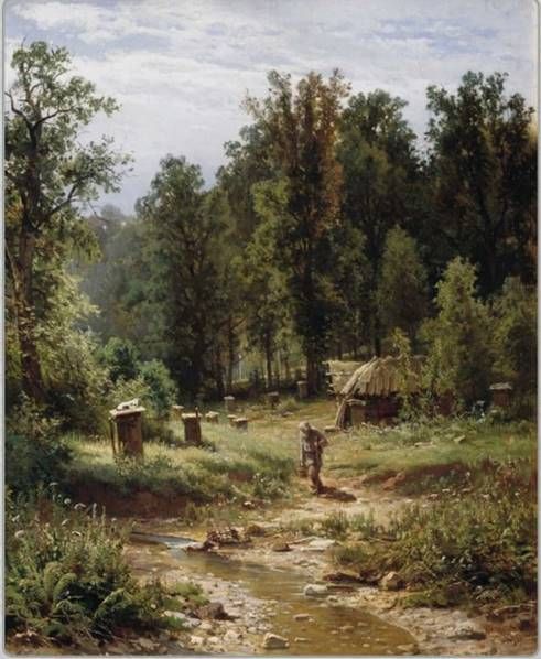 Описание картины Ивана Шишкина «Пасека в лесу”