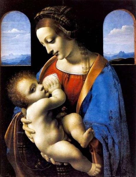 Описание картины Леонардо да Винчи «Мадонна»