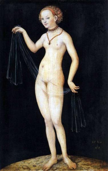 Описание картины Лукаса Кранаха «Венера»