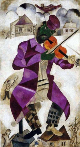 Описание картины Марка Шагала «Музыка»