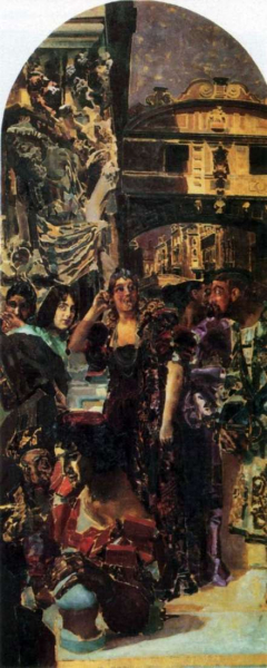 Описание картины Михаила Врубеля «Венеция»
