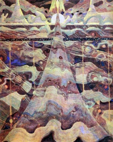 Описание картины Микалоюса Чюрлёниса «Соната звёзд»