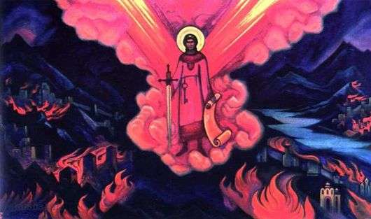 Описание картины Николая Рериха «Последний ангел»