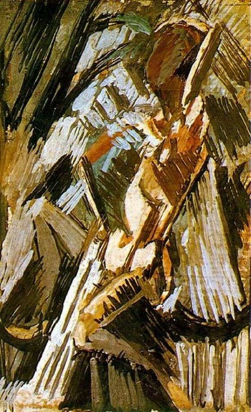Описание картины Пабло Пикассо «Купальщица»