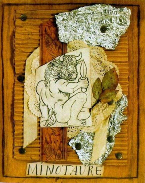 Описание картины Пабло Пикассо «Минотавр»