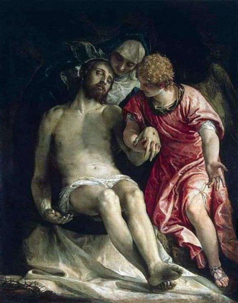 Описание картины Паоло Веронезе «Оплакивание Христа»