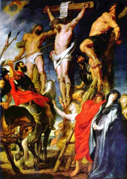 Описание картины Питера Рубенса «Распятие»