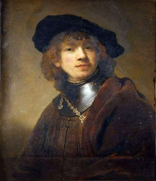 Описание картины Рембрандта «Портрет юноши»