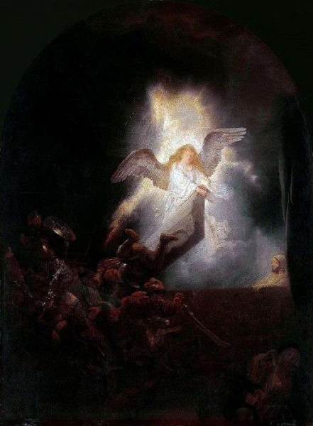 Описание картины Рембрандта «Воскресение Христово»