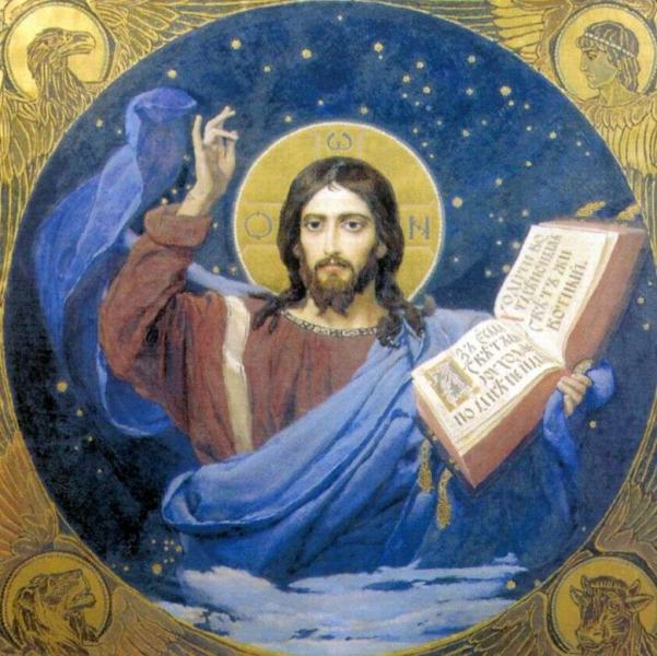 Описание картины Виктора Васнецова «Христос Вседержитель»