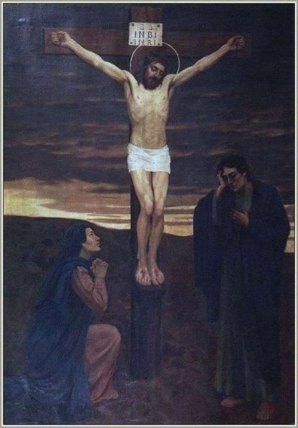 Описание картины Виктора Васнецова «Распятие Христово»