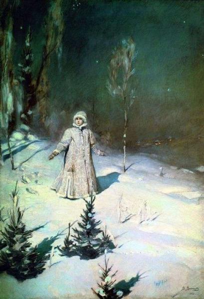 Описание картины Виктора Васнецова «Снегурочка»