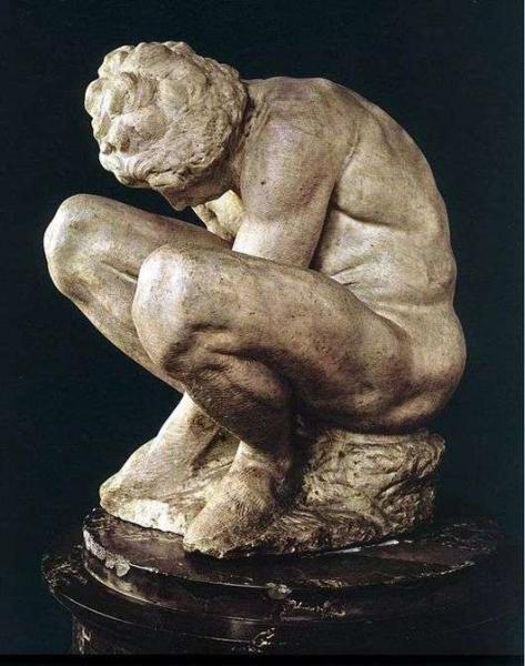 Описание скульптуры Микеланджело Буонарроти «Уменьшившийся мальчик»