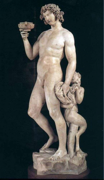 Описание скульптуры Микеланджело Буанарроти «Вакх»