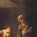 «Отдых на пути в Египет», Микеланджело Караваджо — описание картины