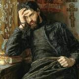 «Отец», Константин Аполлонович Савицкий — описание картины