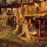 «Пейзаж с семейством сатиров», Альбрехт Альтдорфер — описание картины