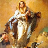 «Перенос дома Марии из Назарета в Лорето», Тьеполо — описание картины