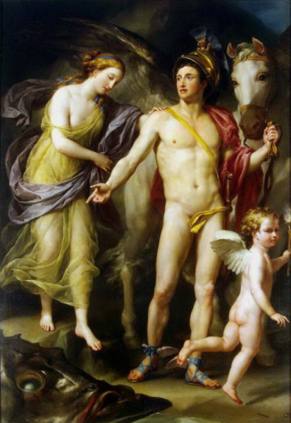 «Персей и Андромеда», Антон Рафаэль Менгс — описание картины