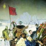 «Первый снег», Аркадий Александрович Пластов — описание картины