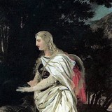 Пифферари перед образом Мадонны, 1825, Брюллов